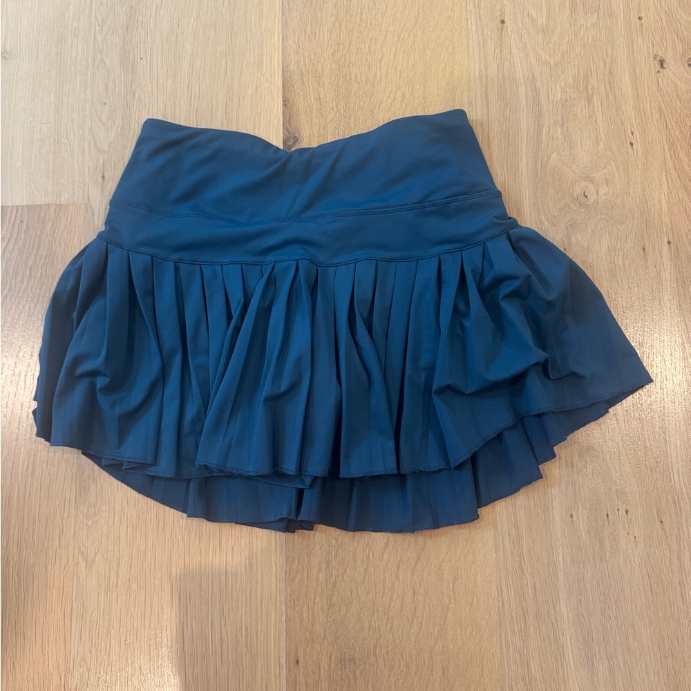 Elegant Navy Mini Skirt